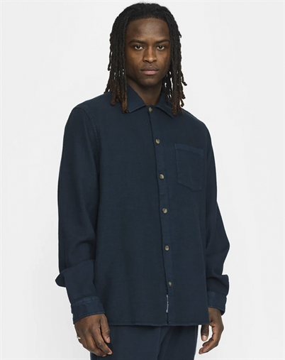 Revolution - Casual Skjorte - Navy